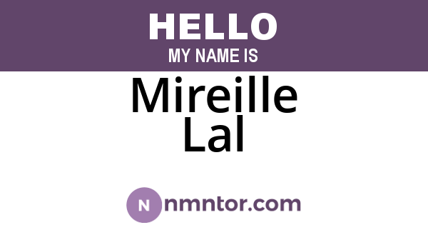 Mireille Lal