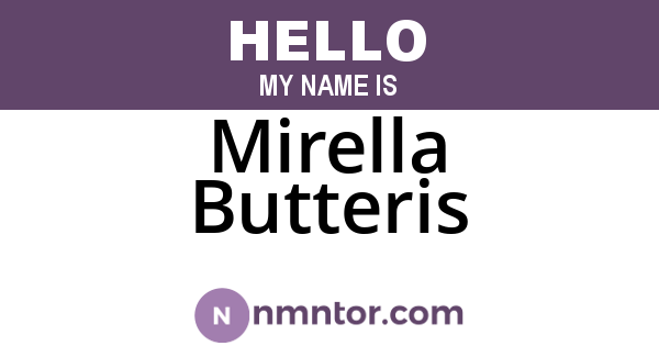 Mirella Butteris