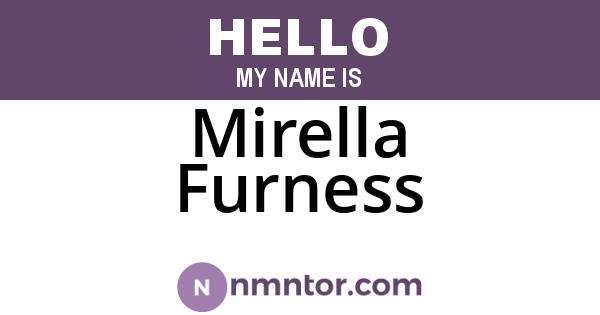Mirella Furness