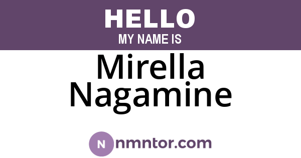 Mirella Nagamine