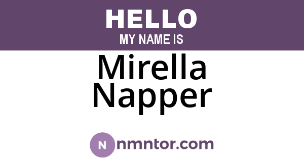 Mirella Napper