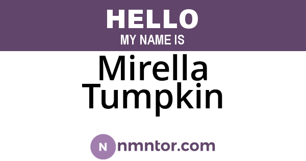 Mirella Tumpkin