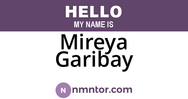 Mireya Garibay