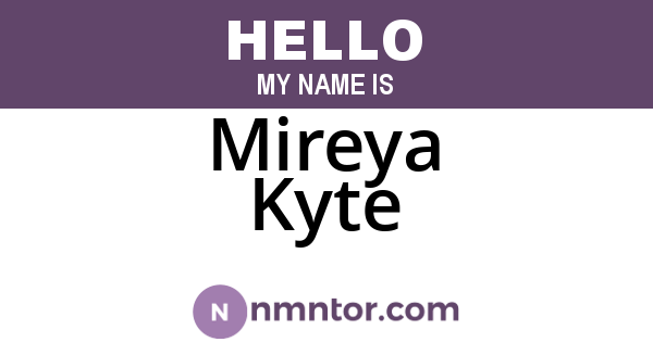Mireya Kyte