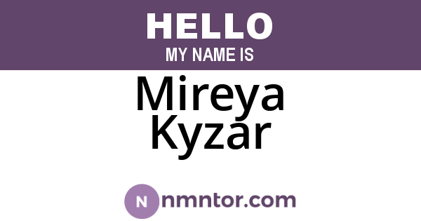 Mireya Kyzar