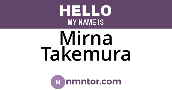 Mirna Takemura