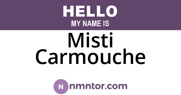 Misti Carmouche