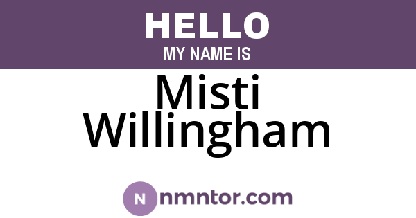 Misti Willingham