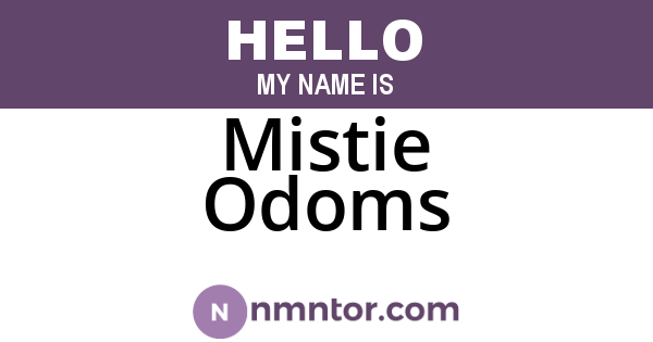 Mistie Odoms