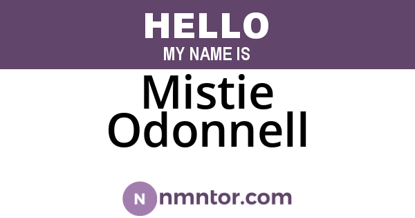 Mistie Odonnell
