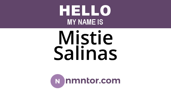 Mistie Salinas