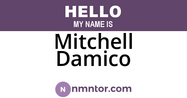 Mitchell Damico