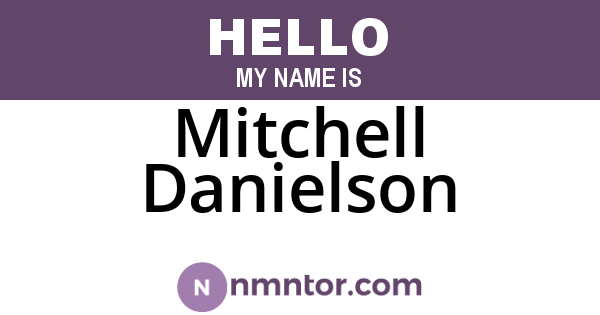 Mitchell Danielson