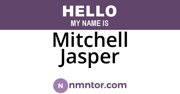 Mitchell Jasper