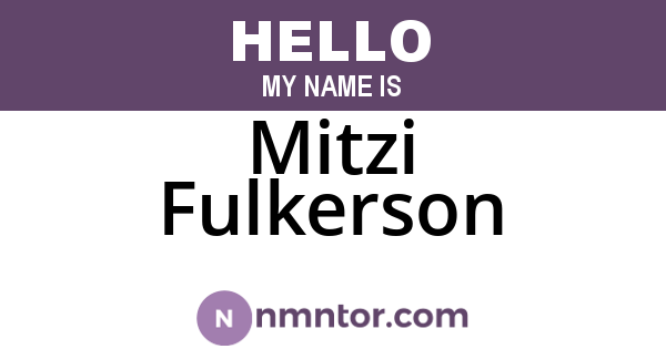 Mitzi Fulkerson