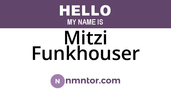 Mitzi Funkhouser