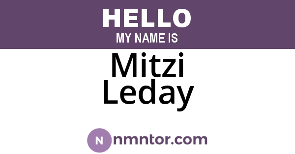 Mitzi Leday