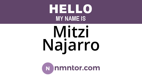 Mitzi Najarro