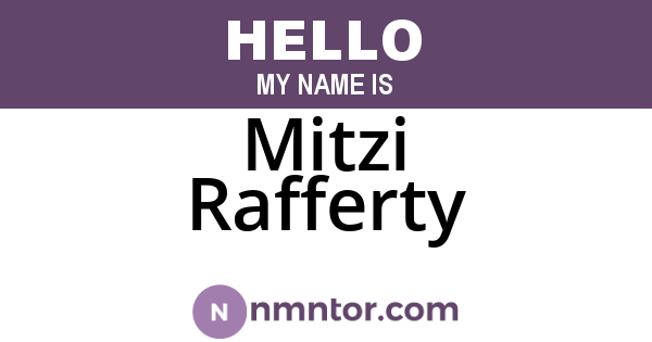 Mitzi Rafferty