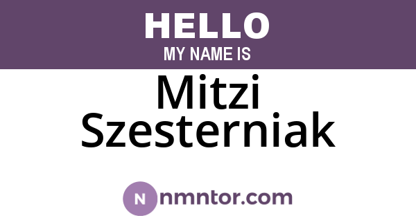 Mitzi Szesterniak