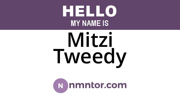 Mitzi Tweedy