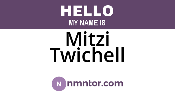 Mitzi Twichell