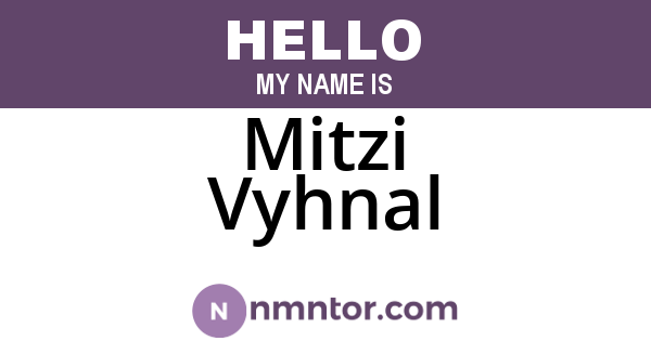 Mitzi Vyhnal