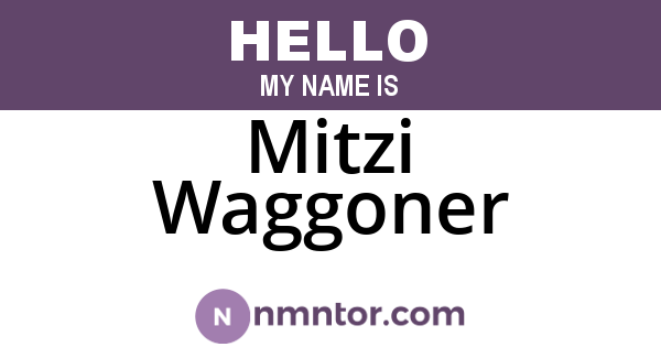 Mitzi Waggoner