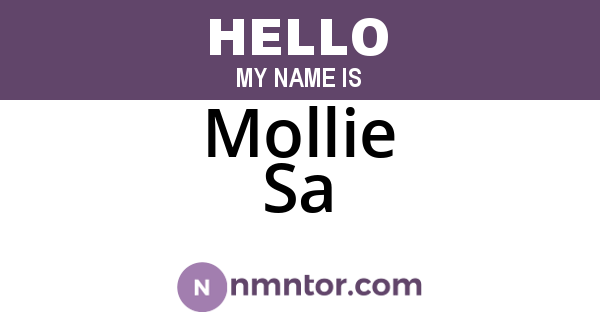 Mollie Sa