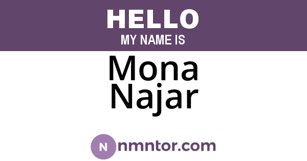 Mona Najar