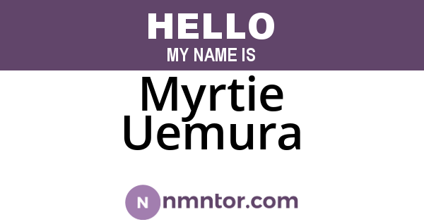 Myrtie Uemura