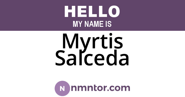 Myrtis Salceda
