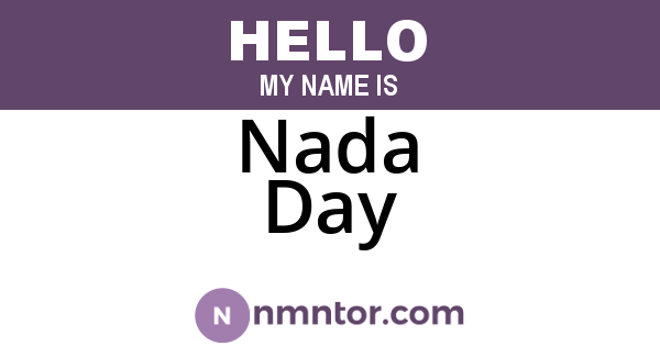 Nada Day