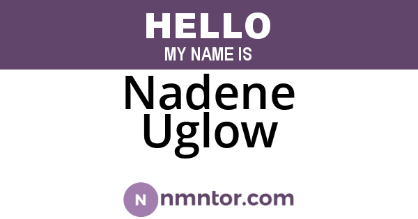 Nadene Uglow