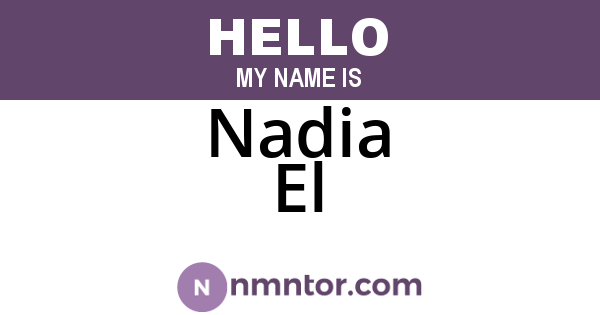 Nadia El