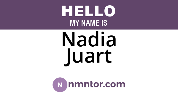 Nadia Juart