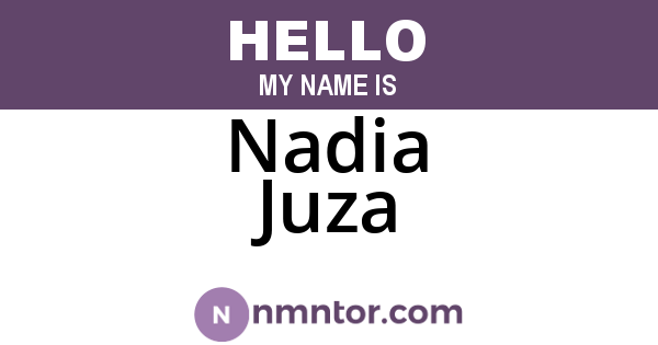 Nadia Juza