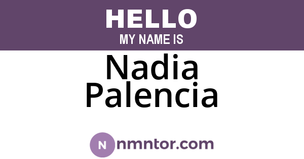 Nadia Palencia