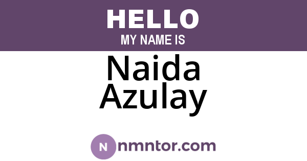 Naida Azulay