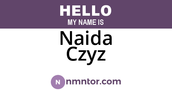 Naida Czyz
