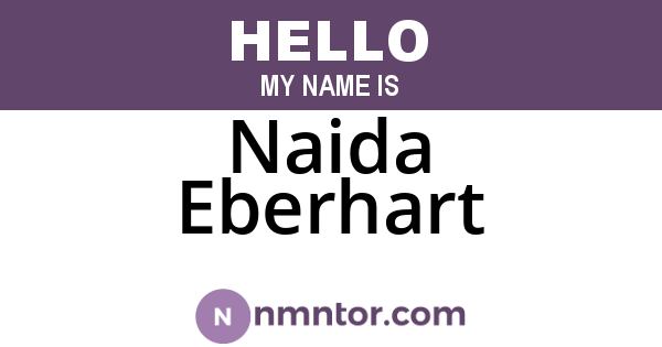 Naida Eberhart