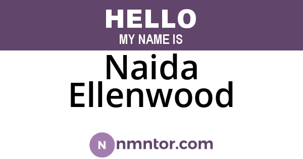 Naida Ellenwood