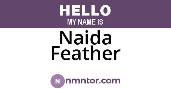 Naida Feather