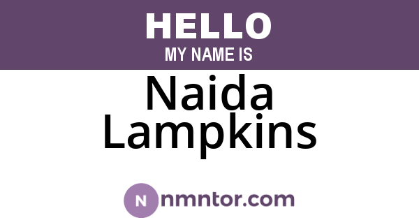 Naida Lampkins