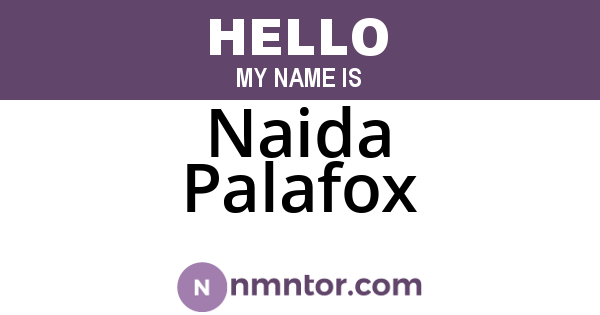 Naida Palafox