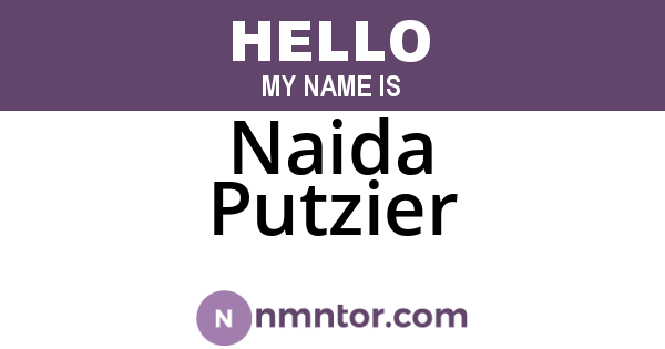 Naida Putzier