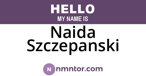 Naida Szczepanski