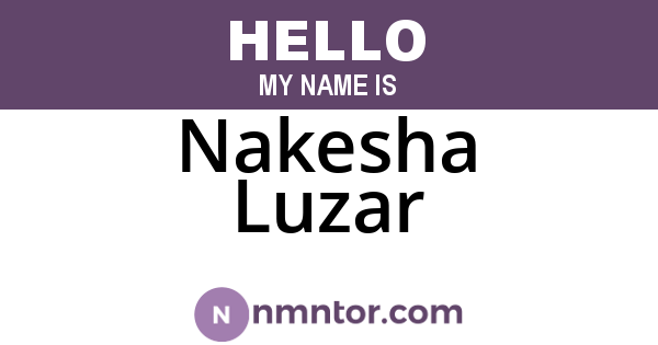 Nakesha Luzar