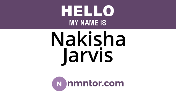 Nakisha Jarvis