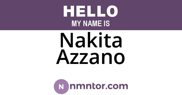 Nakita Azzano